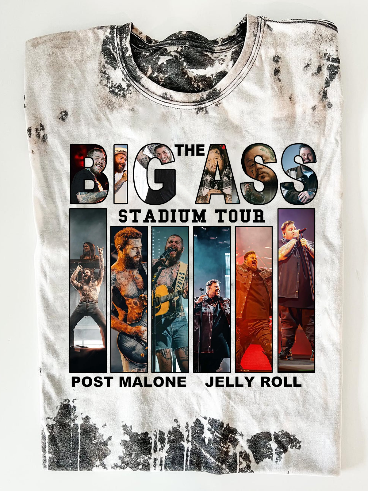 Post Malone The Big Ass Stadium Tour 2025 T-shirts