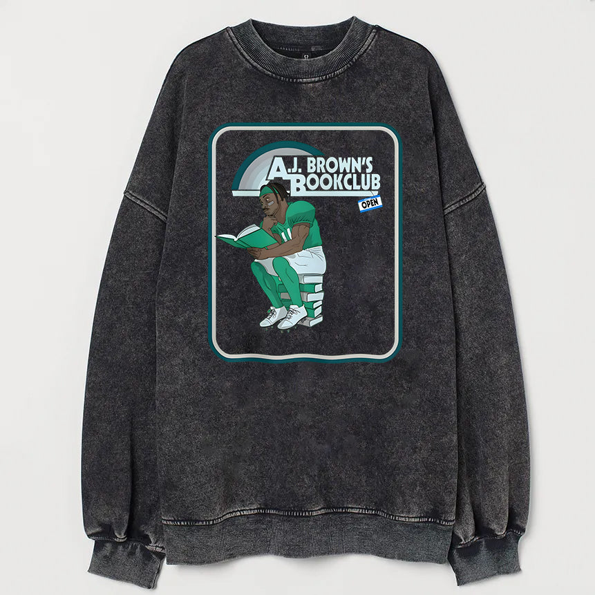 AJ Brown‘s Book Club Vintage Tee/Sweatshirts