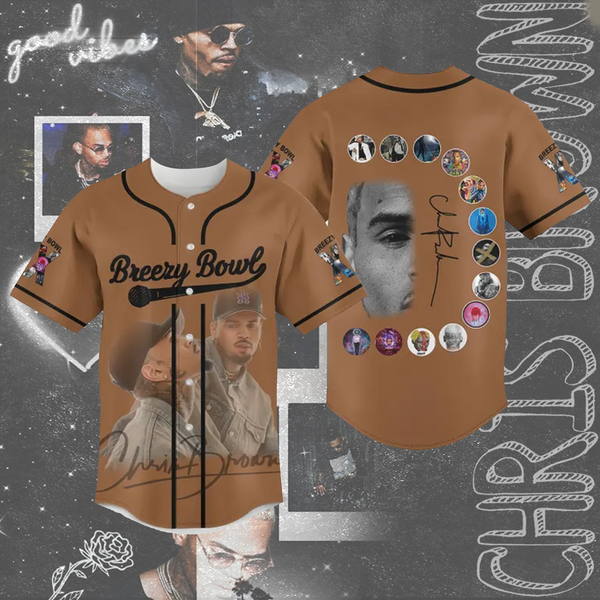 Chris Brown Baseball Jersey