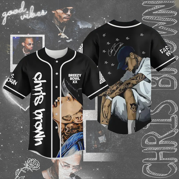 Chris Brown Baseball Jersey