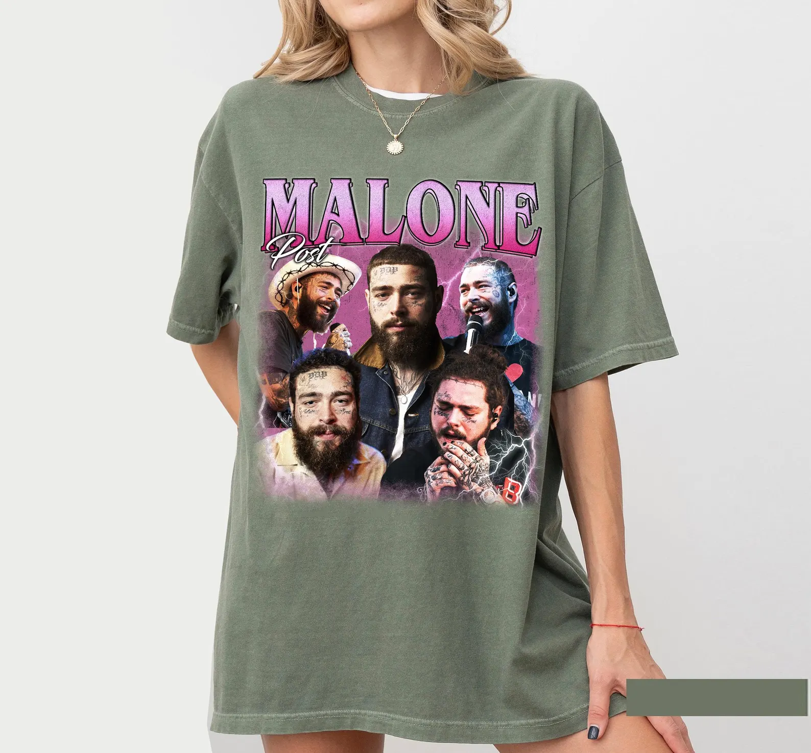 Camiseta retro con estampado de diálogo divertido 