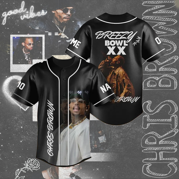 Chris Brown Baseball Jersey