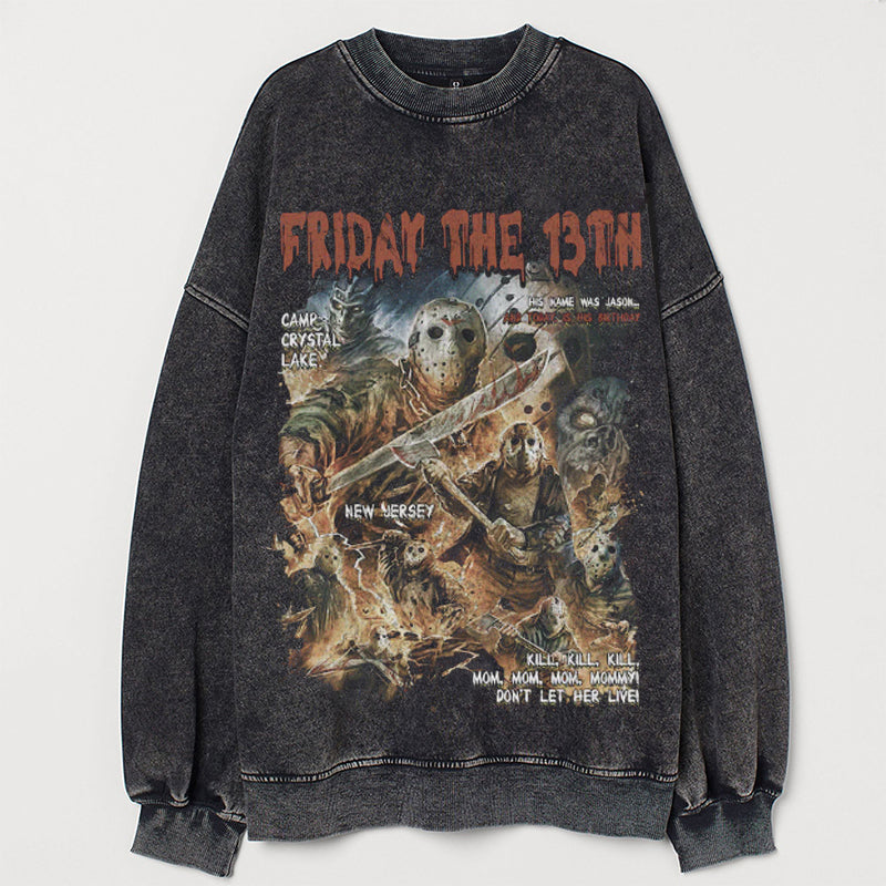 Vintage Friday the 13th Horror Movie T-shirt/Sweatshirt