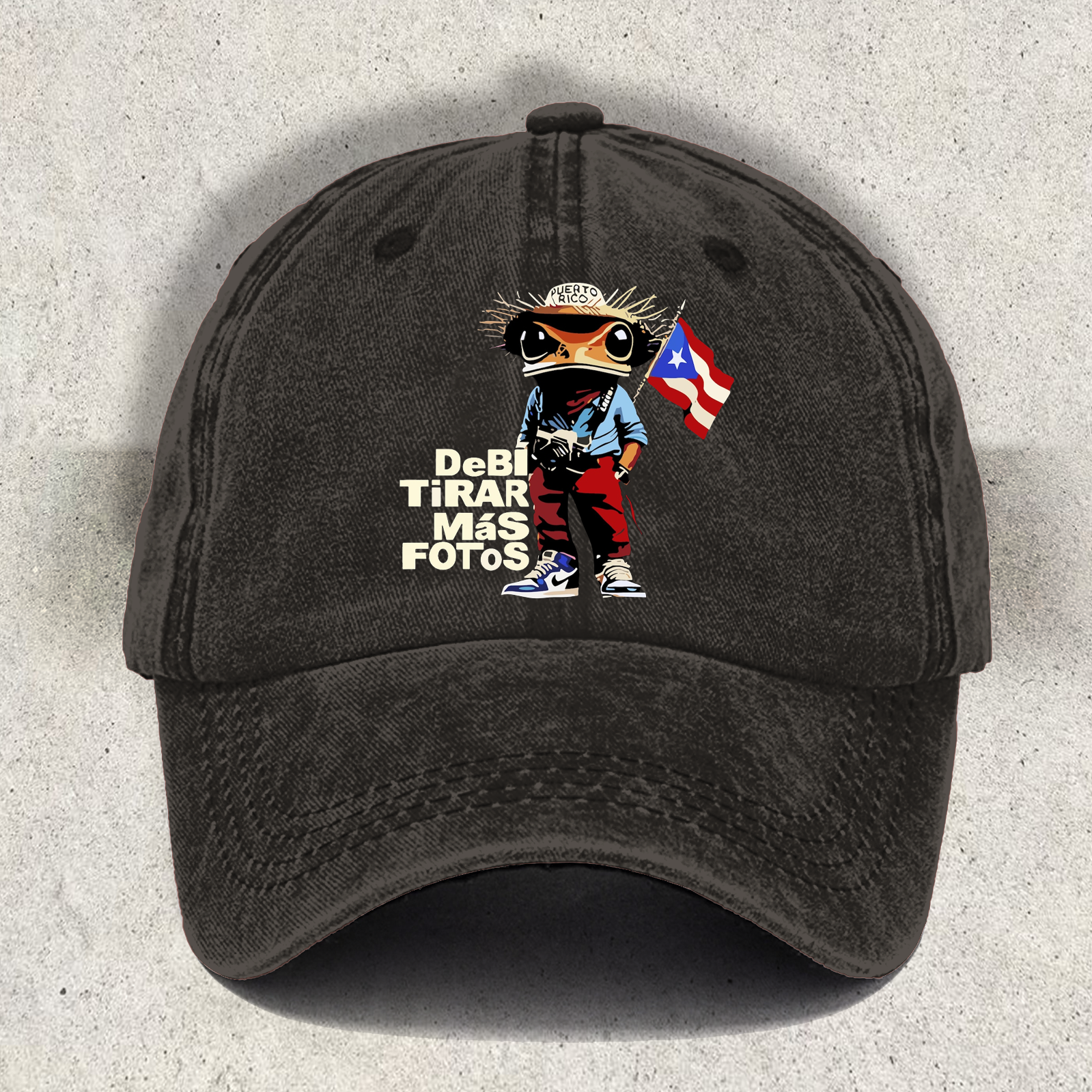 Bad Bunny DTMF Todos Los Cd Print Baseball Cap