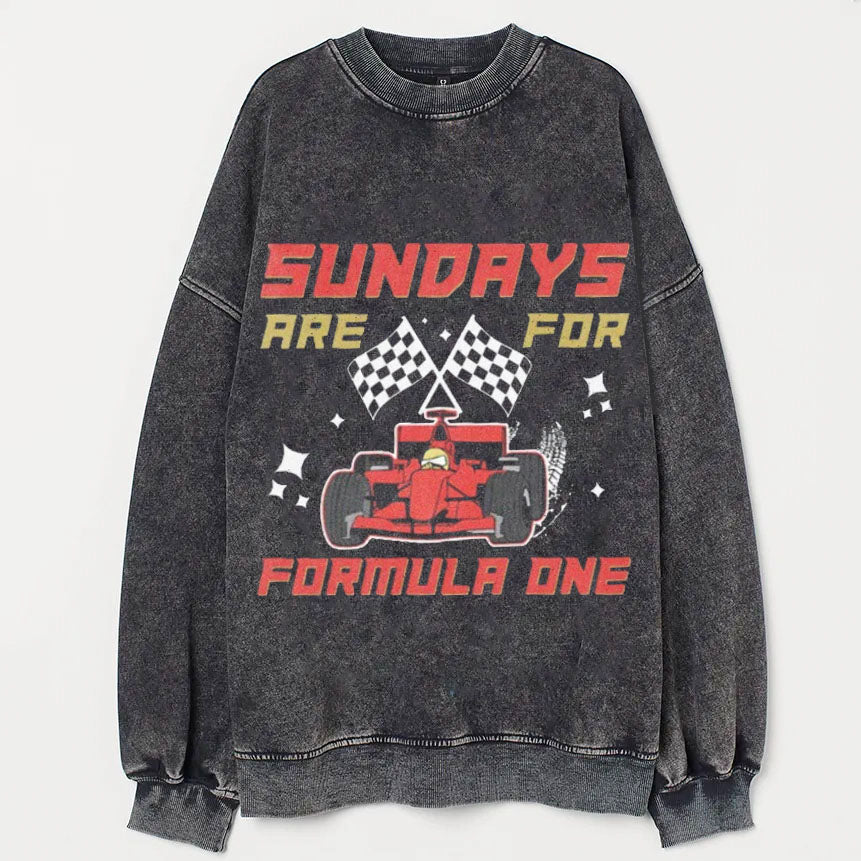 Sundays Are For F1 Racing, Formula One T-shirt