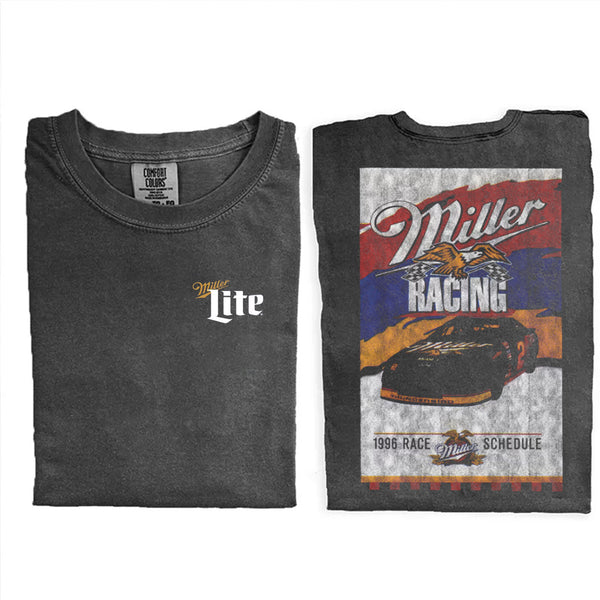 Miller Lite Racing Vintage Style Unisex T-shirt