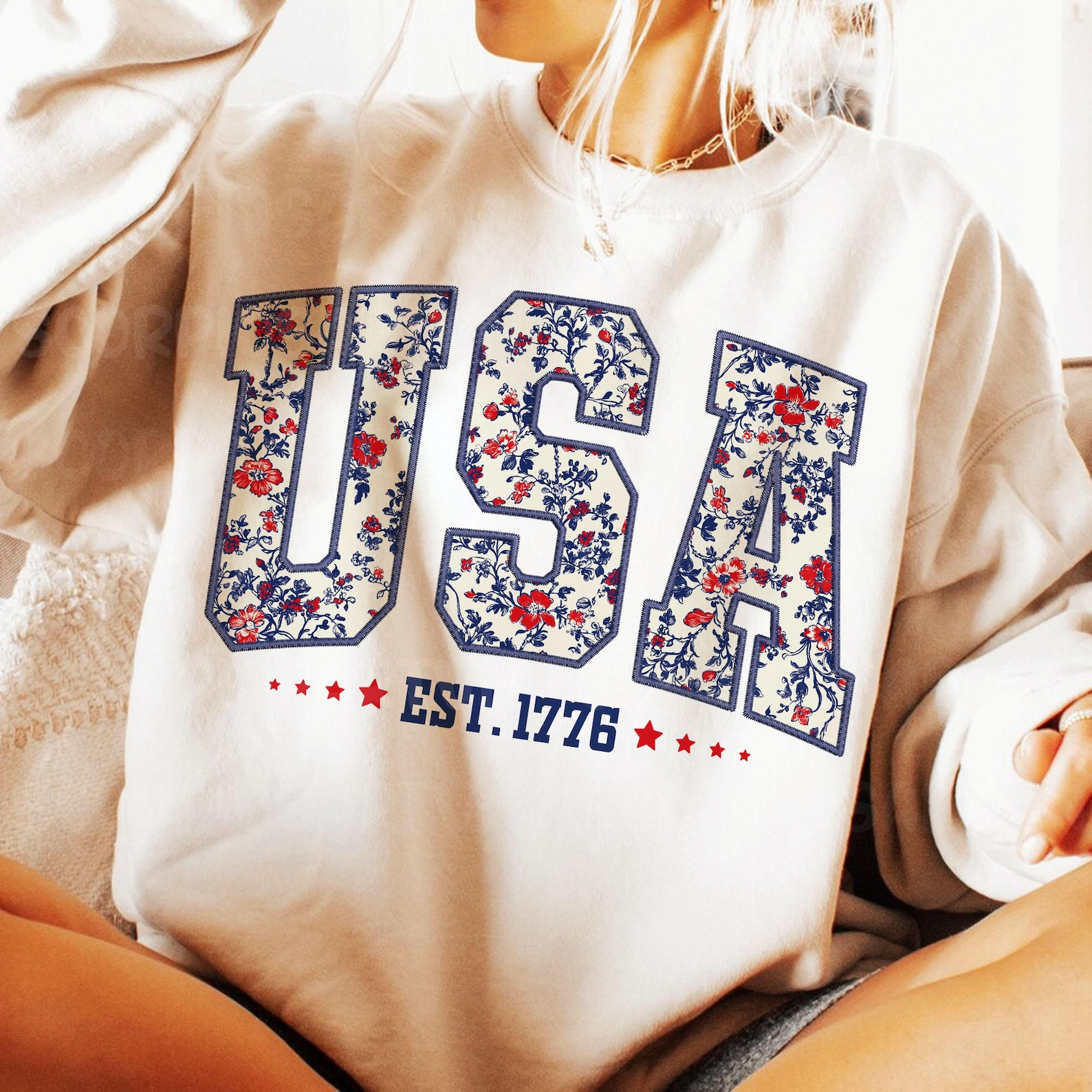 Sudadera estampada Hand Off
