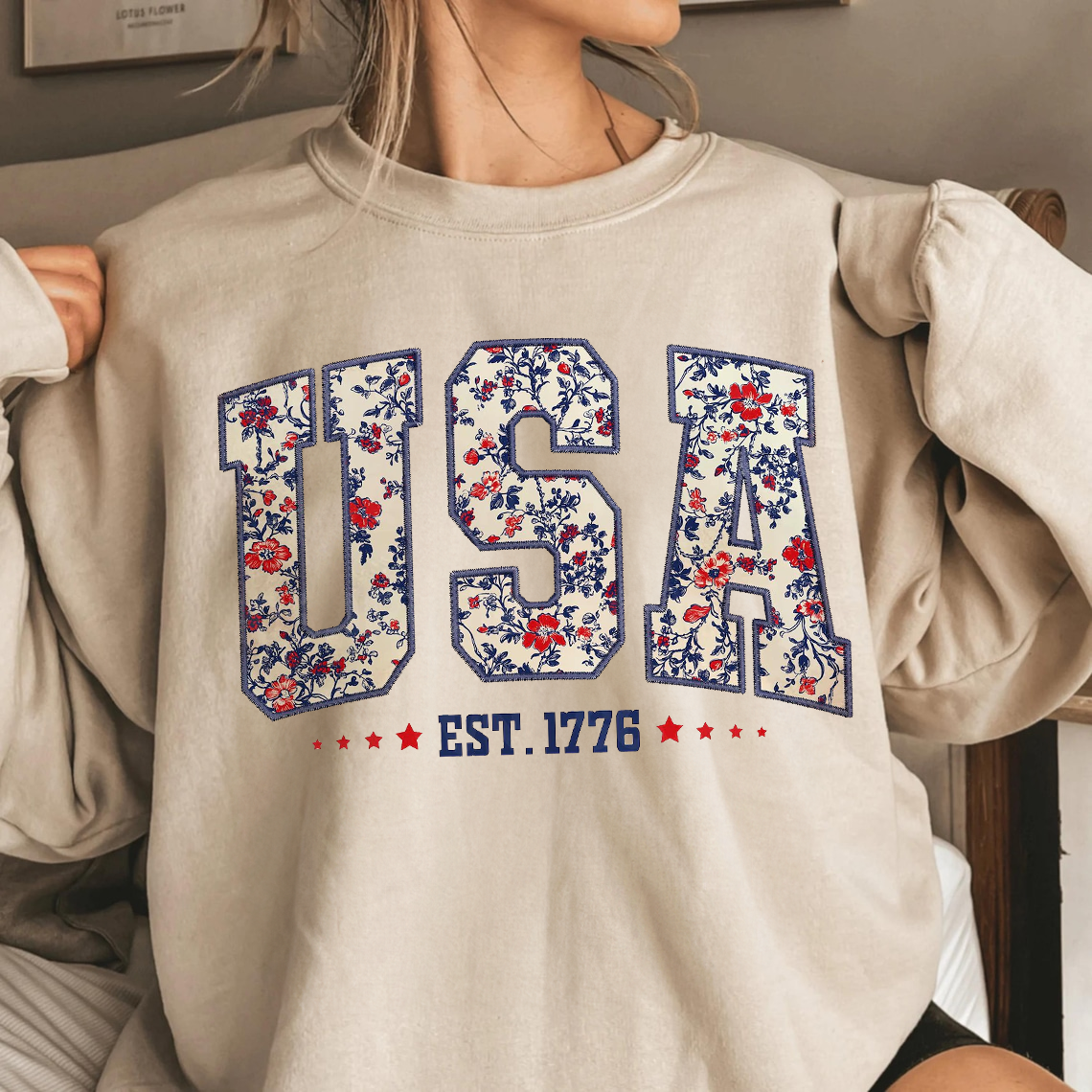 Sudadera estampada Hand Off