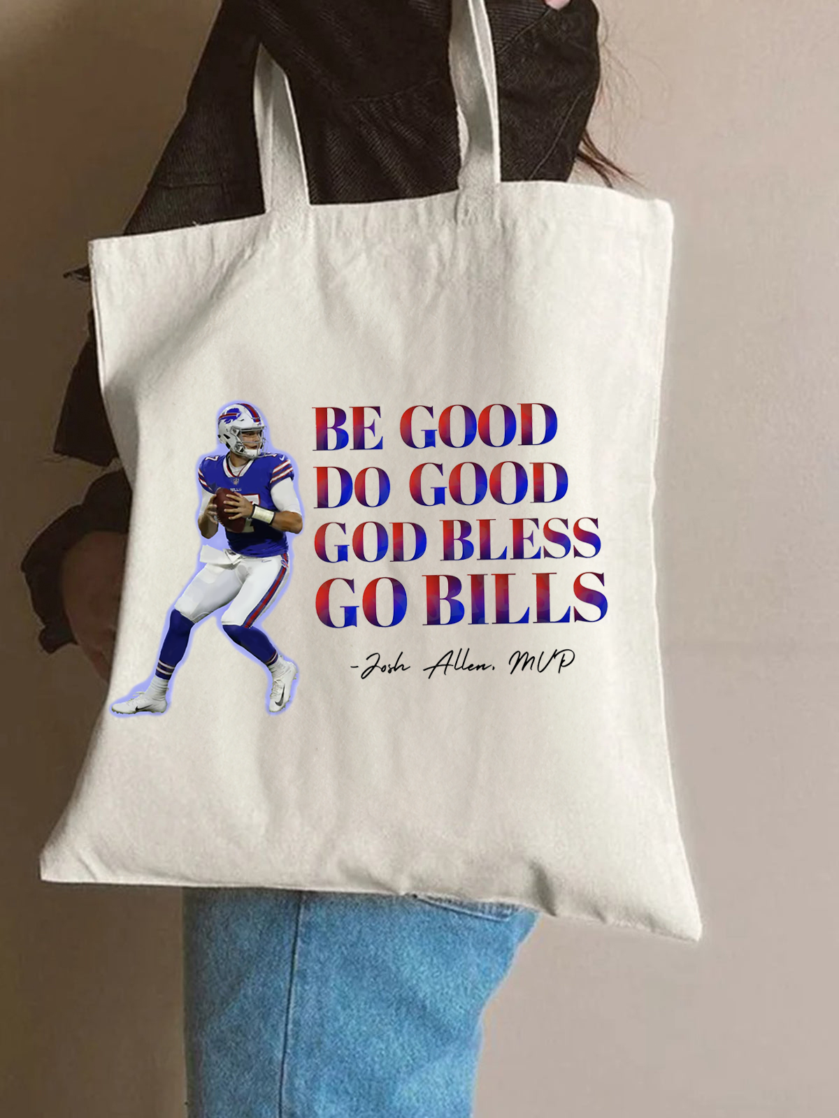 Be Good Do Good Go Bills Environmental Friendly Tote Bag