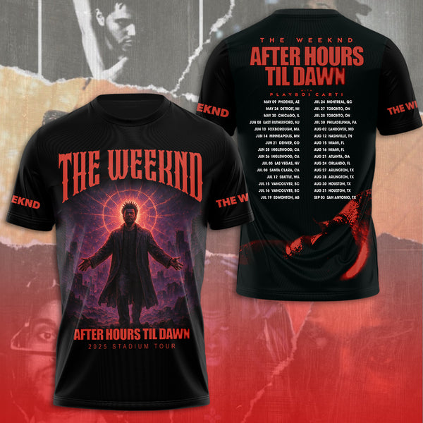 The Weeknd Tour 2025 T-Shirt（04）