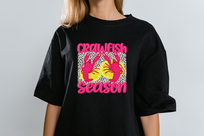 Vintage Crawfish Design Shirt