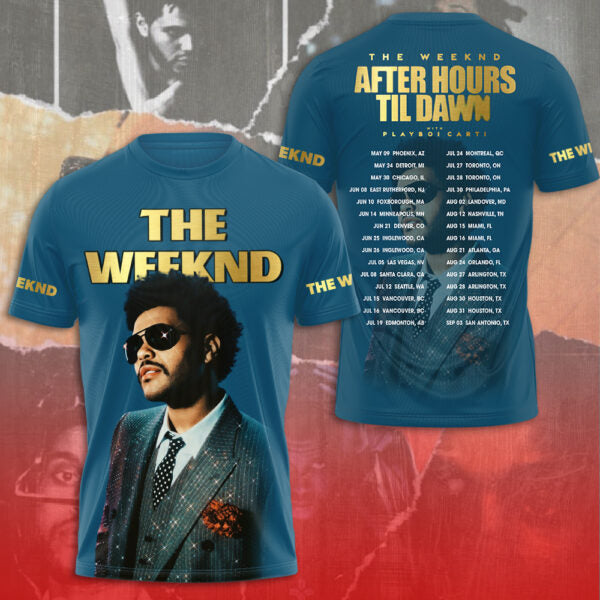 The Weeknd Tour 2025 T-Shirt（06）