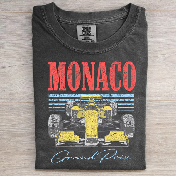 Monaco Grand Prix Racing Graphic T-Shirt