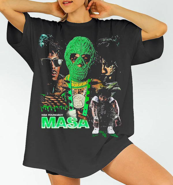 Young Boy 2025 Masa Tour Shirt