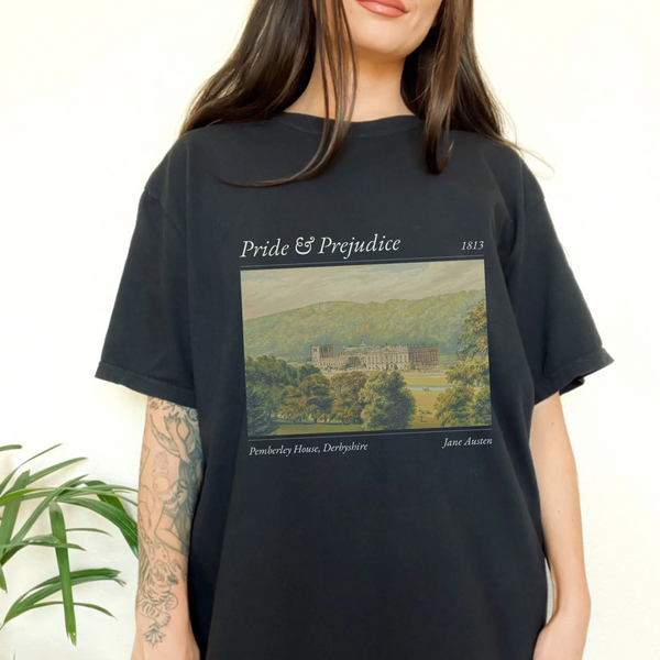 Pride and Prejudice Shirt. Pemberley House Shirt