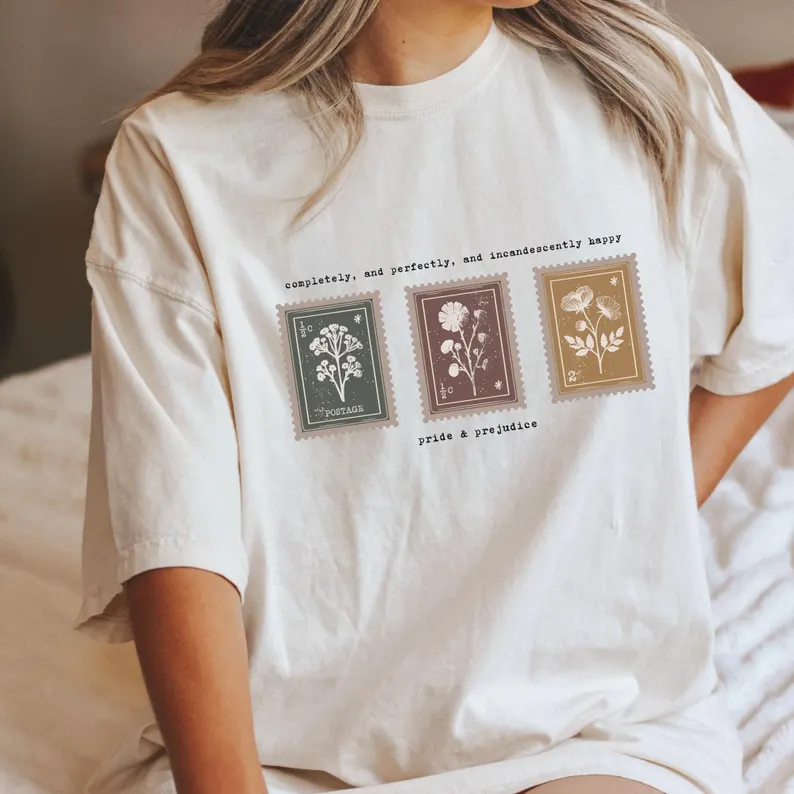 Comfort Colors Pride and Prejudice Shirt