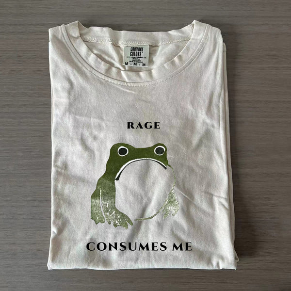 Rage Consumes Me Frog T-Shirt