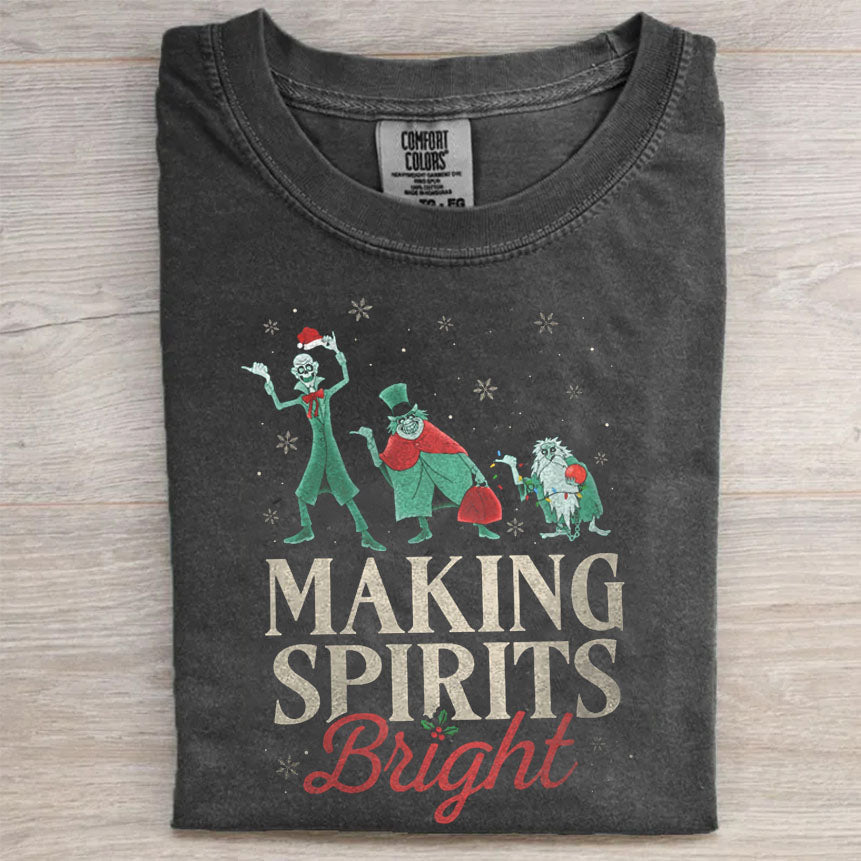 Making Spirits Bright  Comfort Colors T-shirt/Sweatshirt