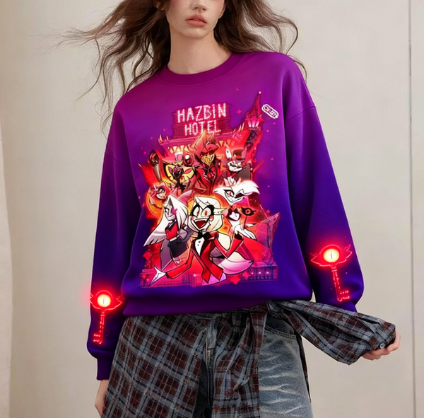 Hotel Hazbin Printed Sweatshirt