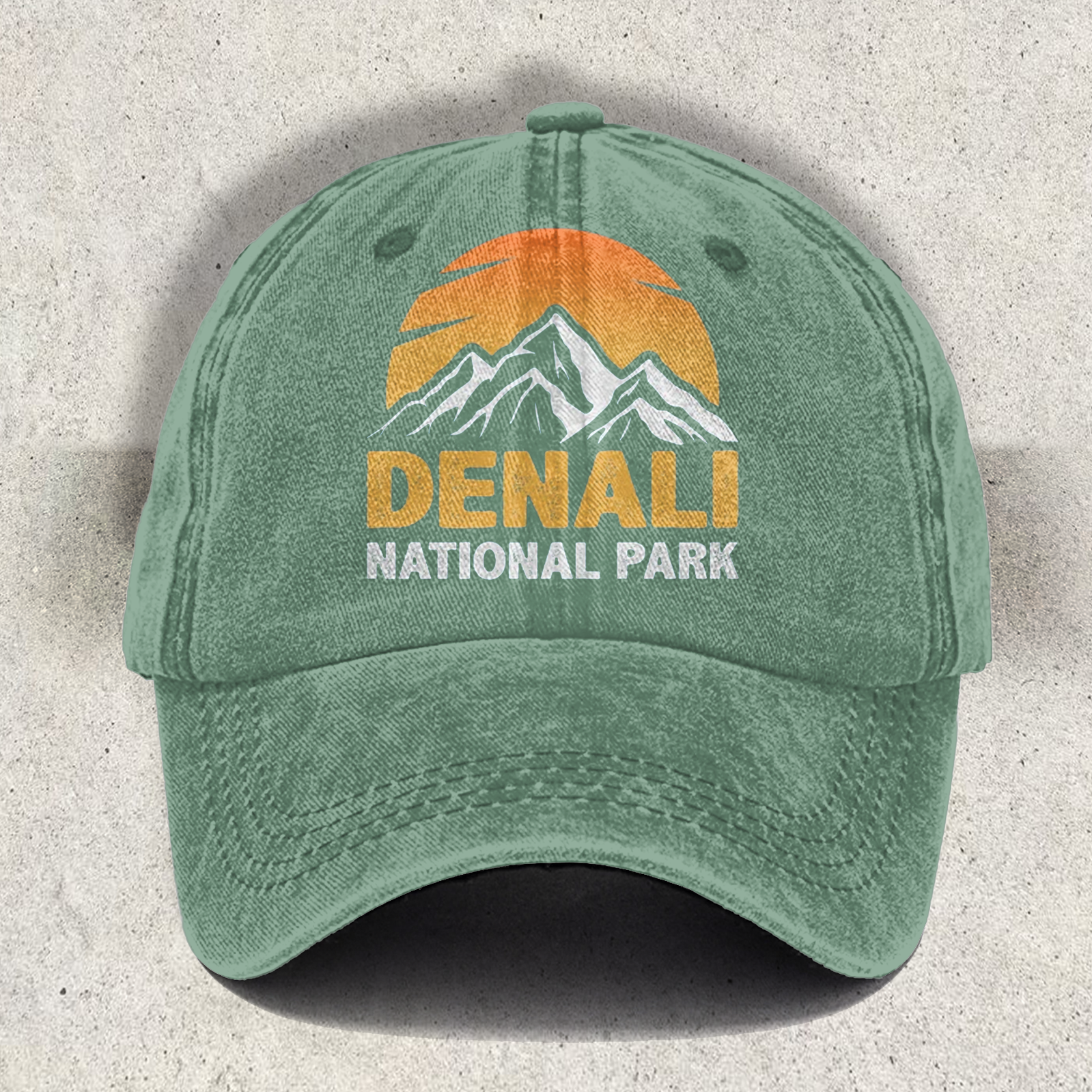 Denali National Park Hiking Travel Camping Baseball Cap