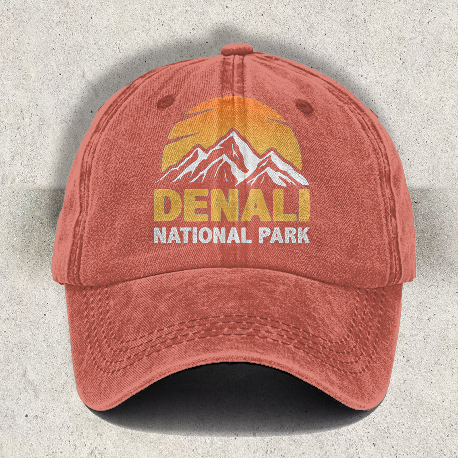 Denali National Park Hiking Travel Camping Baseball Cap