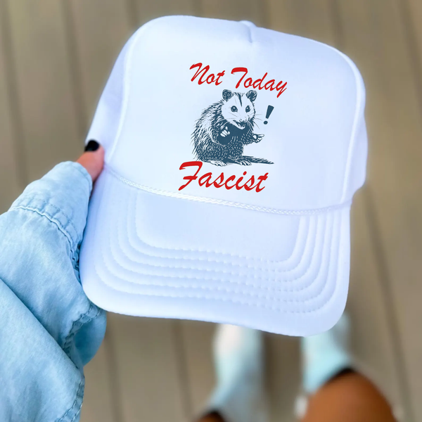 Not today fascist | anti fascism Cap