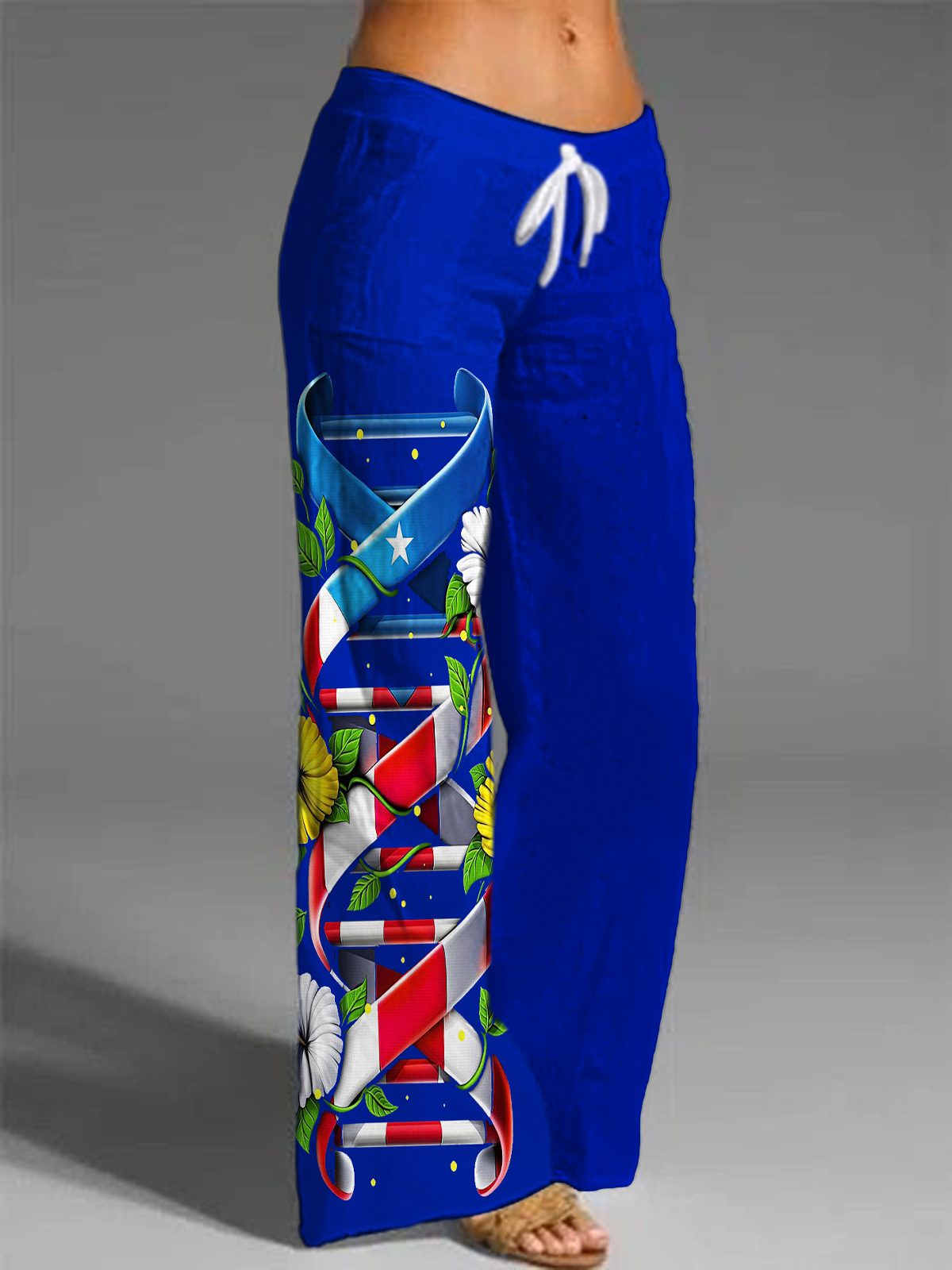 Puerto Rico Women's Printed Casual Pants（01）