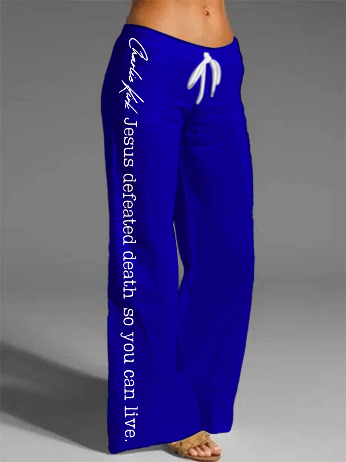 Charlie Kirk Printed Casual Pants