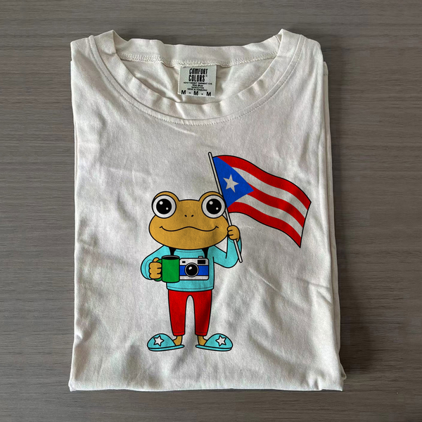 Puerto Rico Concho Frog Dtmf T-shirts