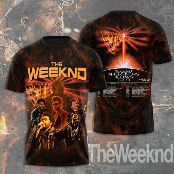 The Weeknd Tour 2025 T-Shirt（12）