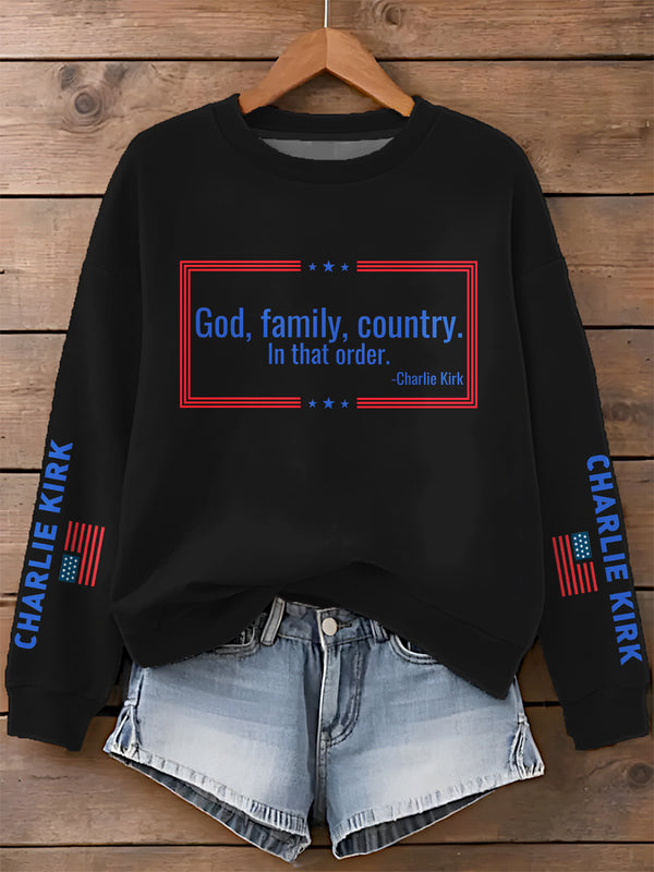 Charlie Kirk Sweatshirt
