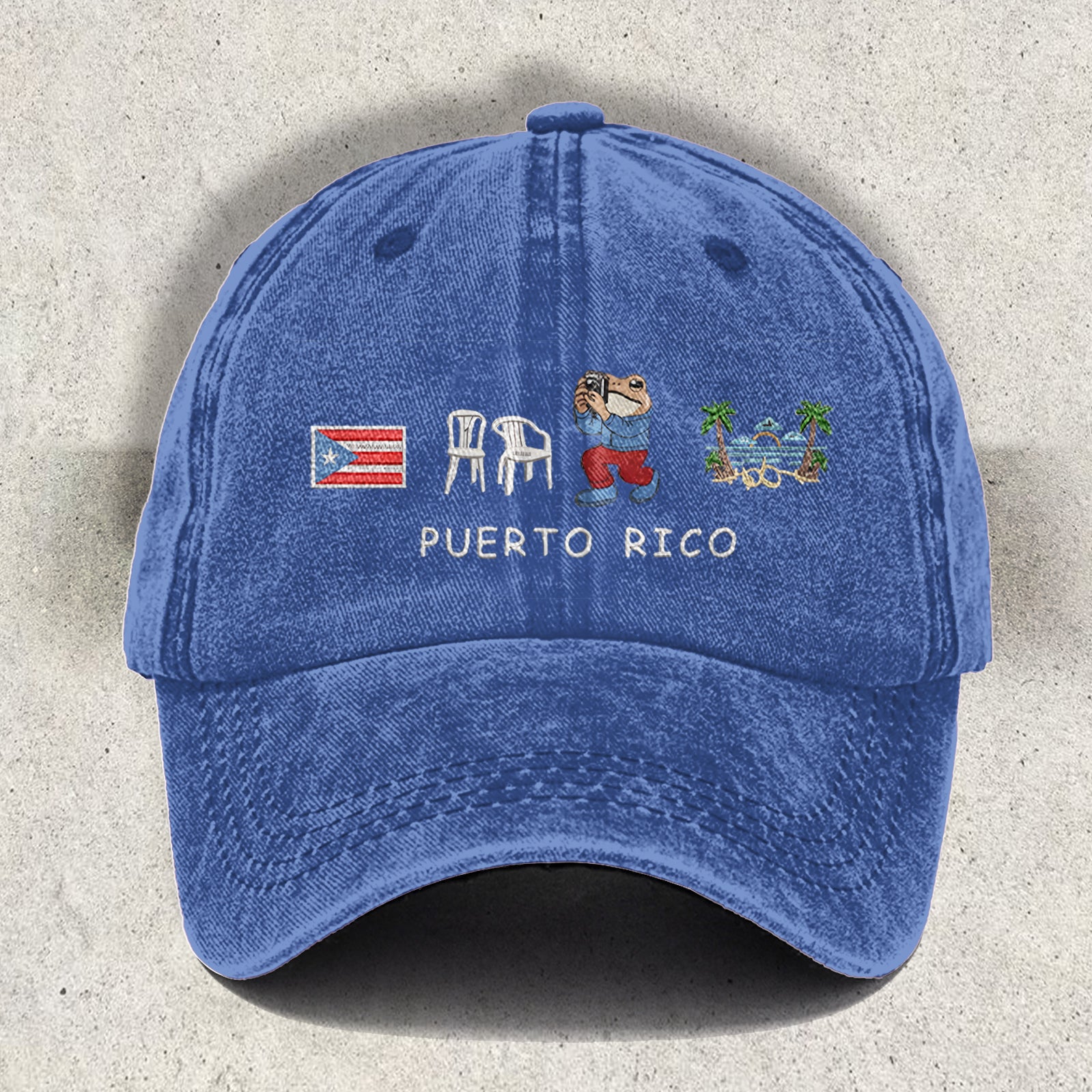 Puerto Rico Fun Print Hat（Best Seller）