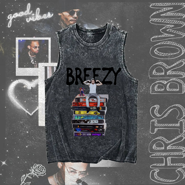 Chris Brown Concert Vintage Tank Top