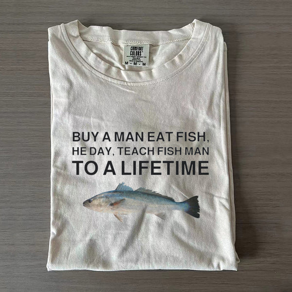 Buy a Man Eat Fish T-shirt