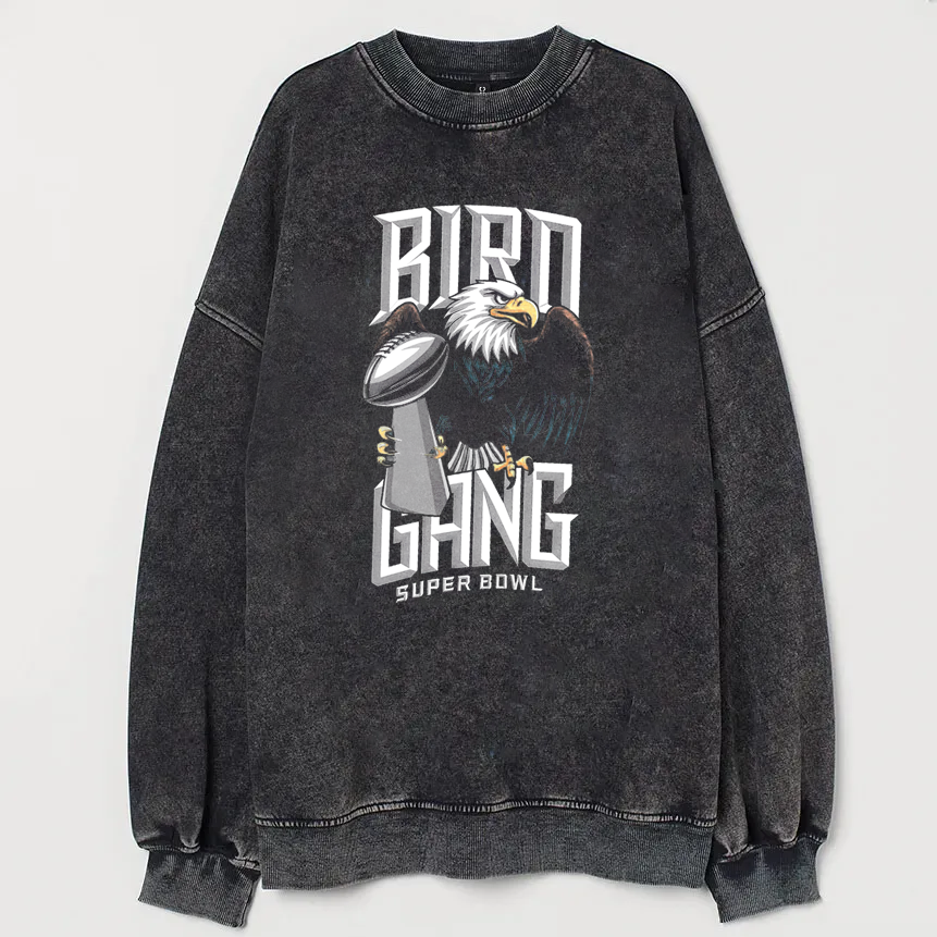 Retro Bird Gang Eagles Football T-shirt/Sweatshirt