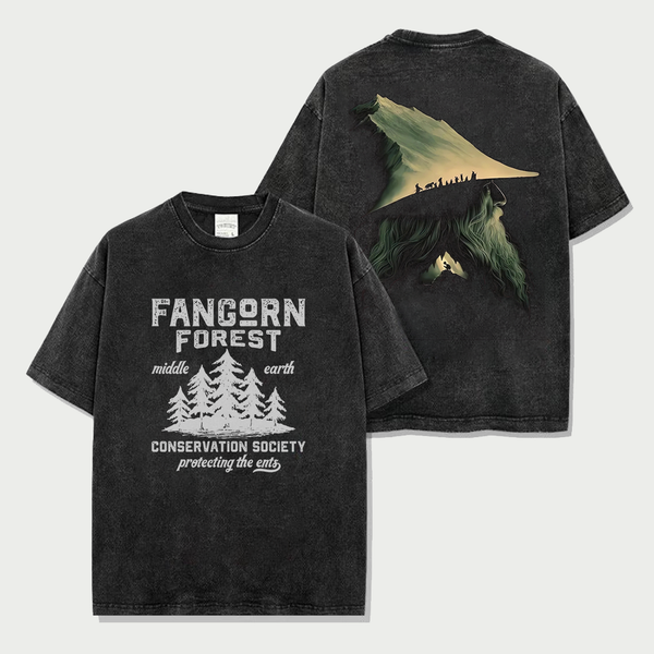 Vintage Fangorn Forest The Lord Of The Rings Gandalf The Grey T-Shirt/Hoodie