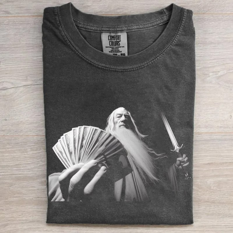 Fantasy Gandalf Wizard Vintage T-shirts