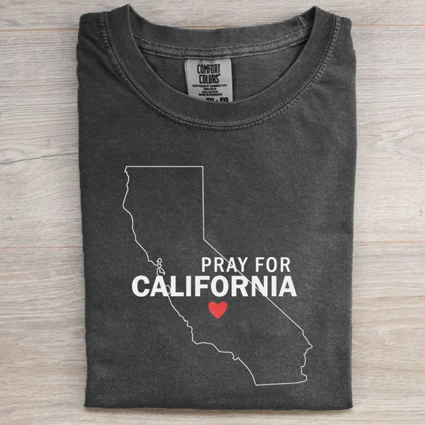 LA Strong Printed T-shirt | 100% Proceeds Go To California Fire Foundation