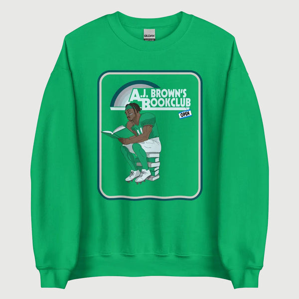 AJ Brown‘s Book Club Crewneck Sweatshirt