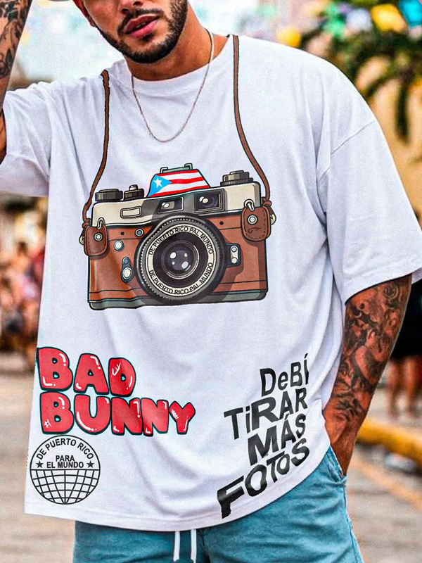 Bad Bunny Debi Tirar Mas Fotos Men's T-shirt