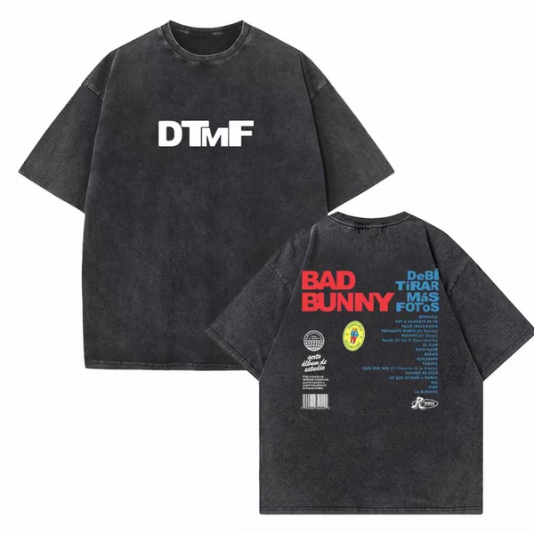 Bad Bunny DTFM Vintage Cotton Tee