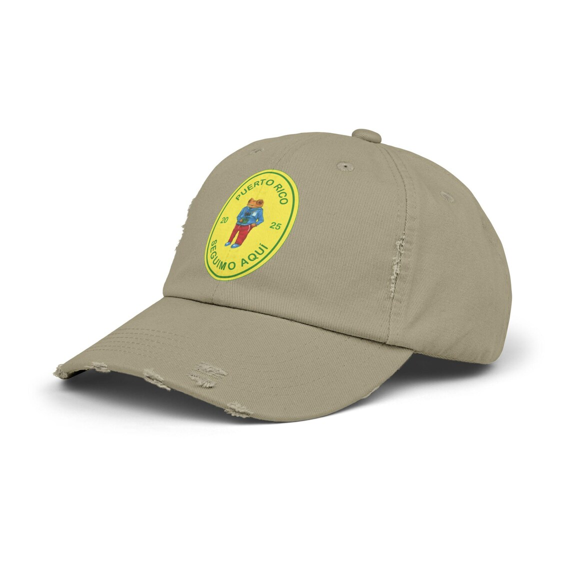 Gorra de béisbol unisex con estampado de CD "Todos Los" de Bad Bunny DTMF