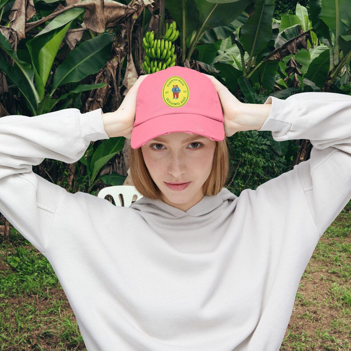 Gorra de béisbol unisex con estampado de CD "Todos Los" de Bad Bunny DTMF
