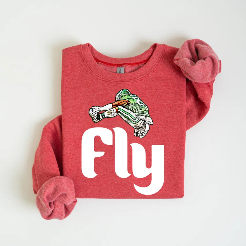 Fly Backwards Football Sweatshirt