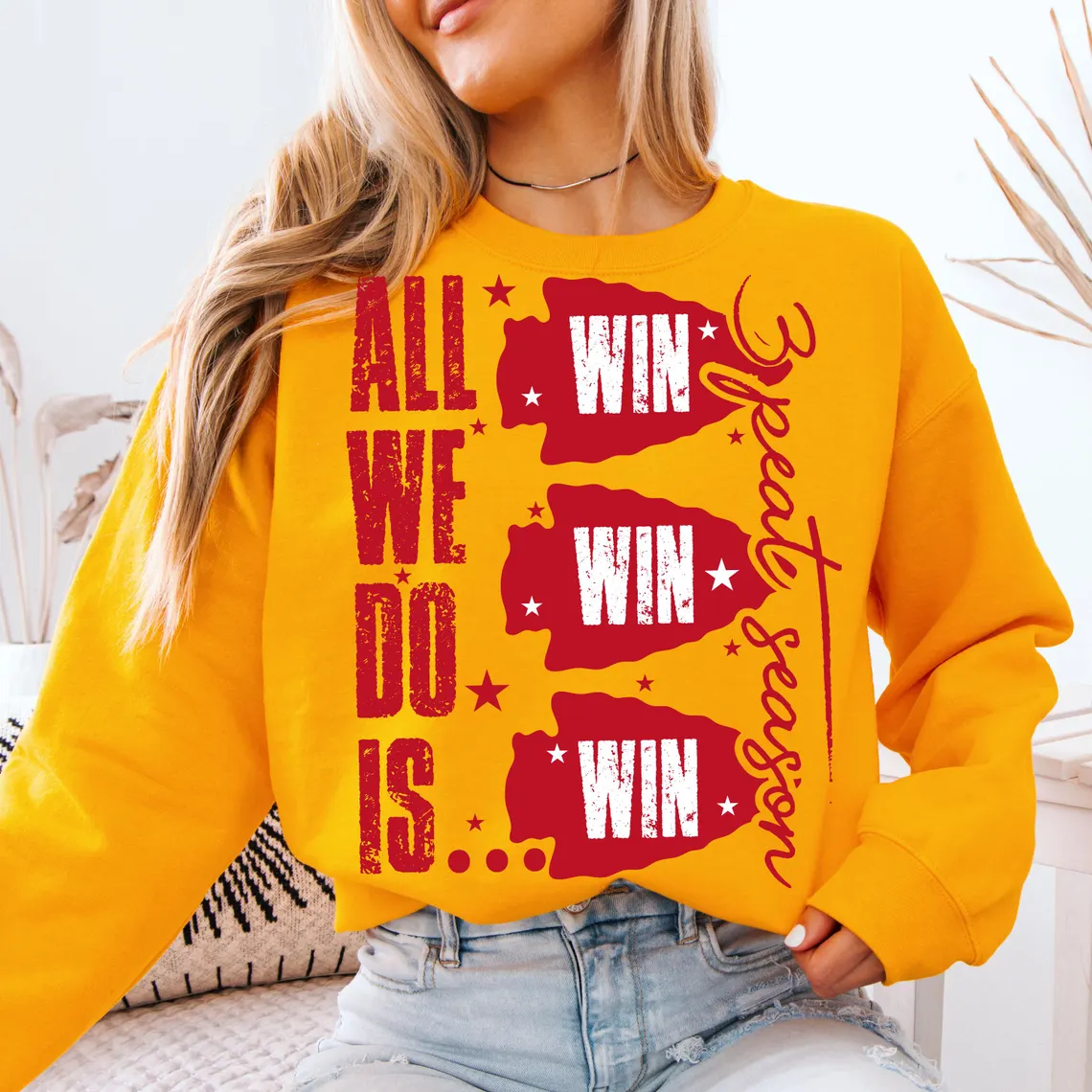 All We Do is Win Win Win Kc Chiefs Sweatshirt