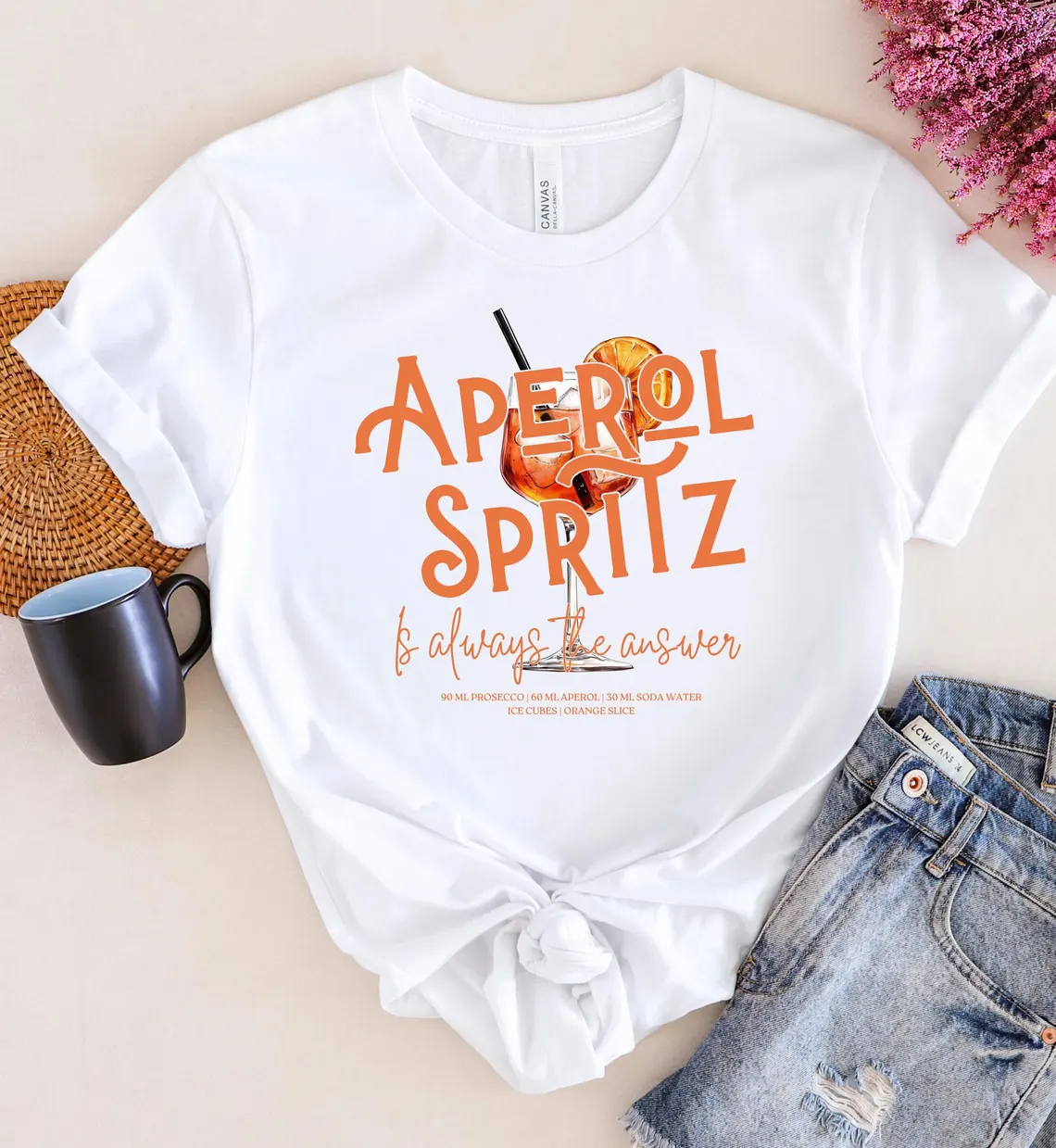 Aperol Spritz is Always The Answer T-Shirt