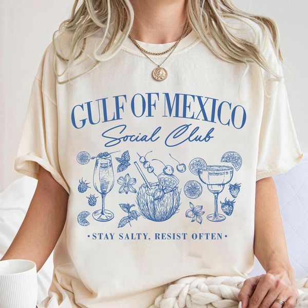 Gulf of Mexico Social Club Funny Anti Shirt