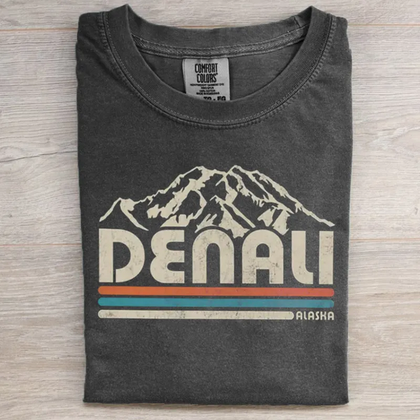 Vintage Denali Forever National Park Tee