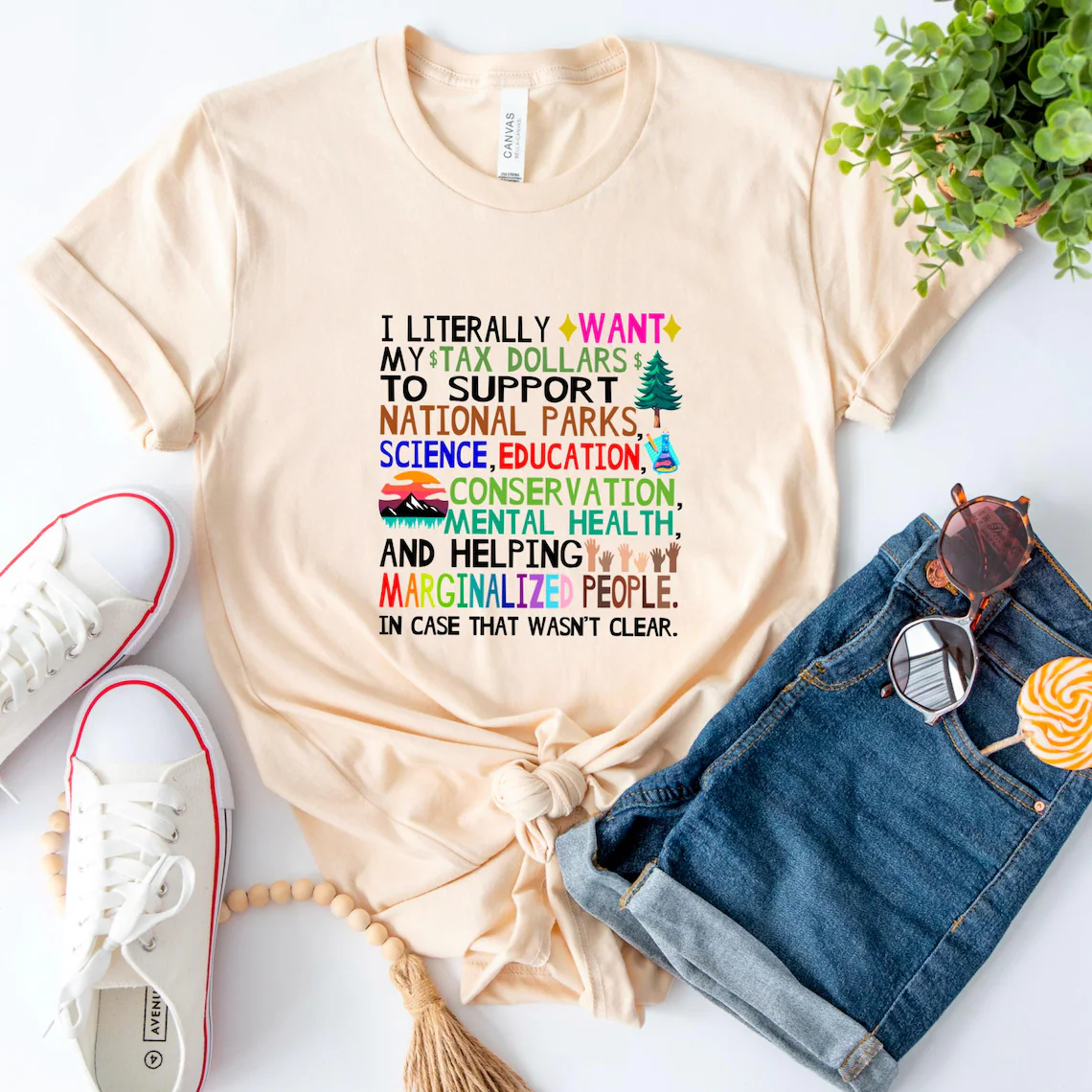 Support National Parks Activism T-Shirt