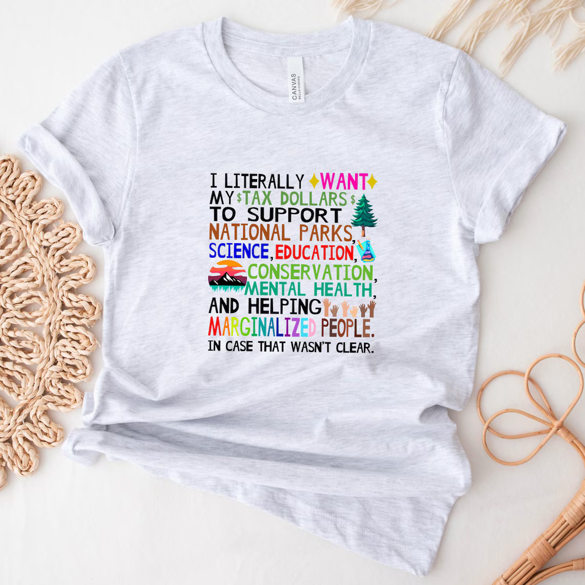Support National Parks Activism T-Shirt